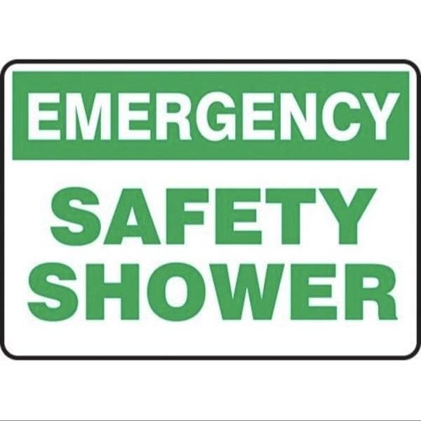 Accuform EMERGENCY SAFETY SIGN SAFETY MFSD921XT MFSD921XT - main